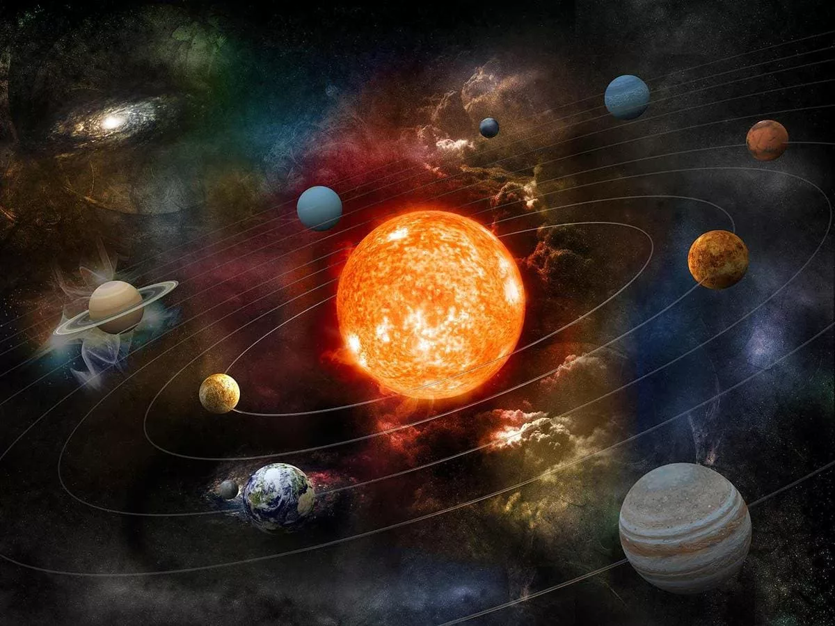 Космос солнце и планеты