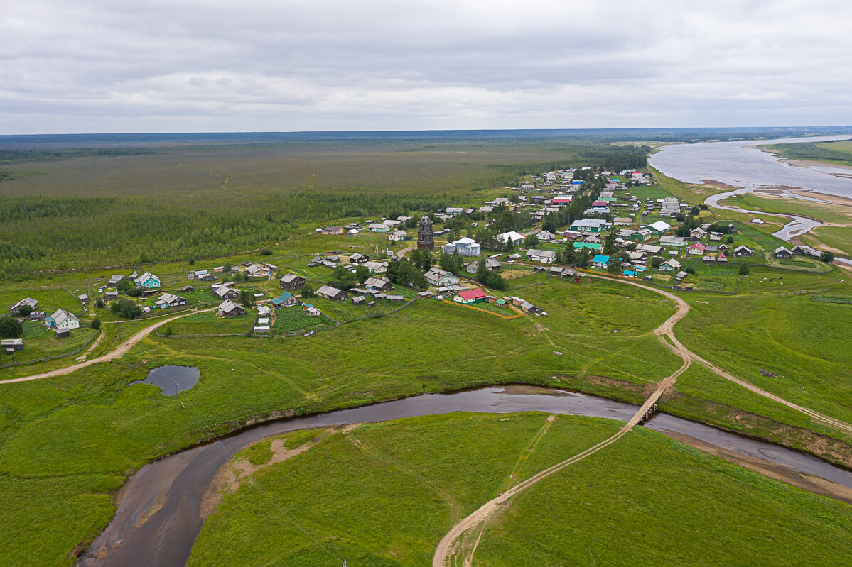 Открываем российскую глубинку. Мошъюга: коми село на 