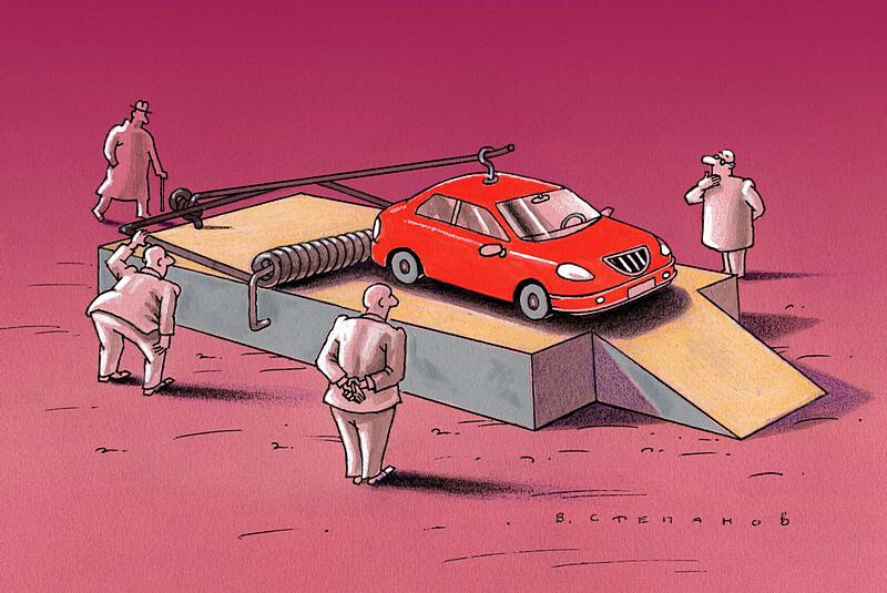 Автосалон в наши дни