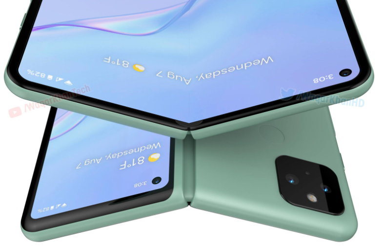 Концепт Google Pixel Fold. Источник: WakarKhanTech