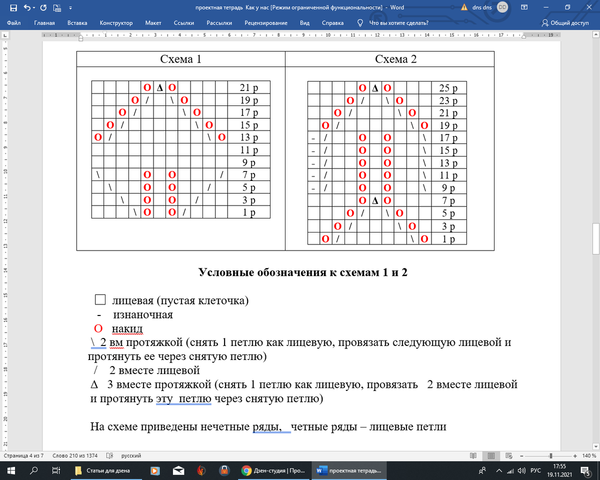 Тетрадь для описания вязанных моделей. Личный опыт. | Knittwins.tatanata22  | Дзен