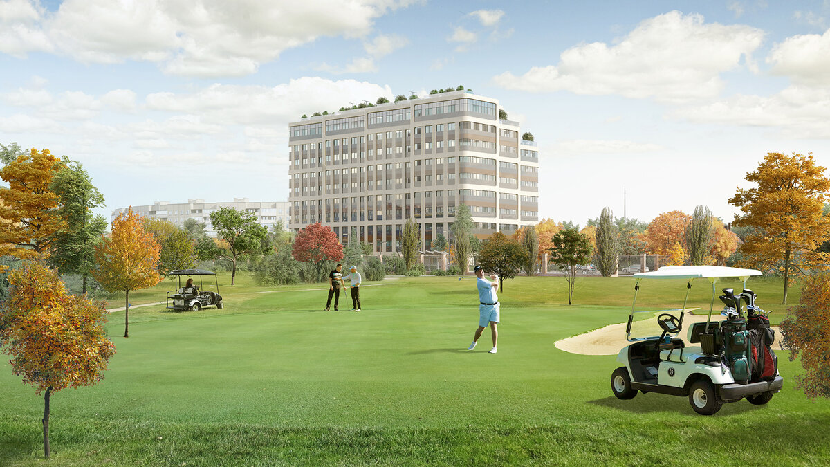 Клубный дом Ambassador Golf Club Residence. Видовые апартаменты в Раменках  | Whitewill: новостройки Москвы | Дзен