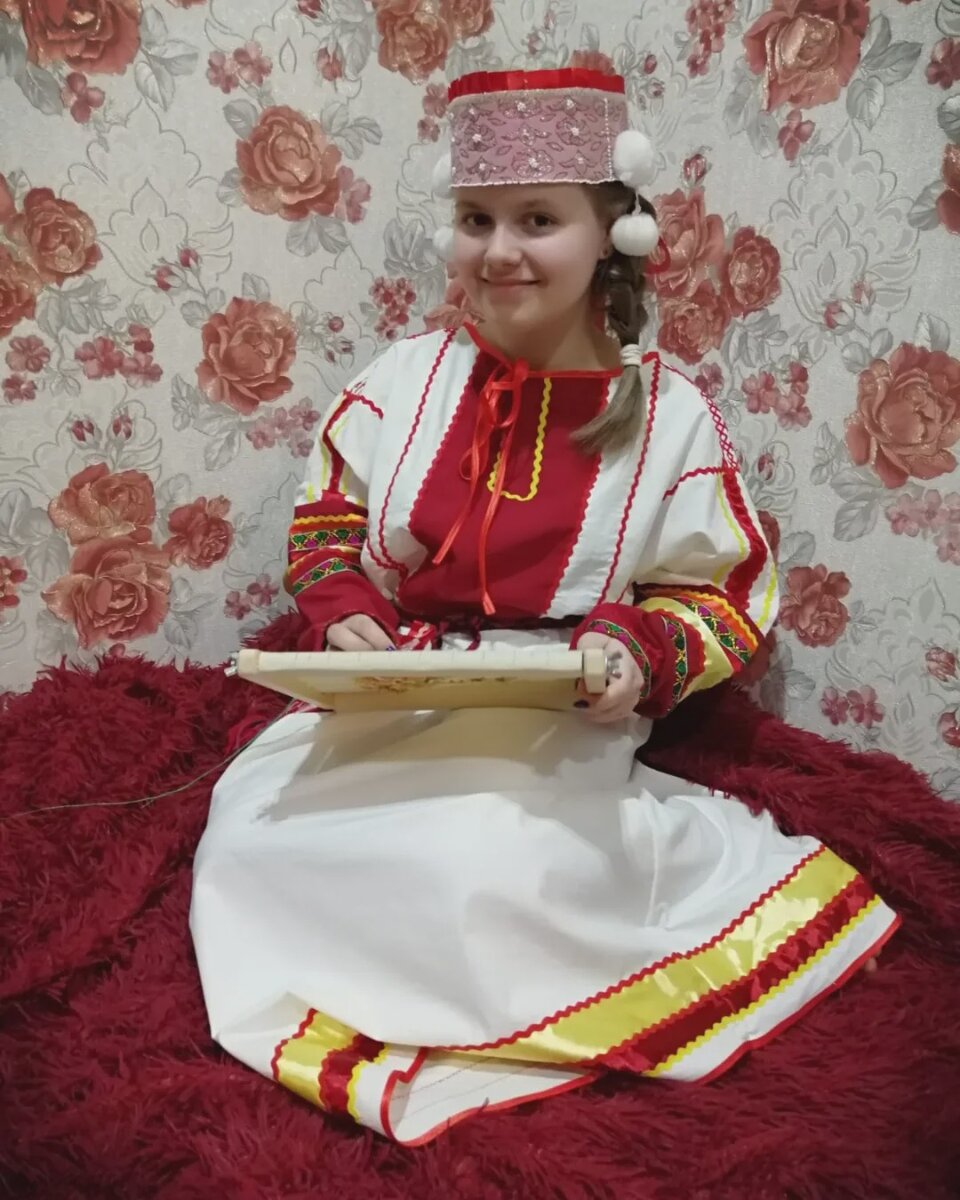 Девичий наряд Тамбовской губернии
