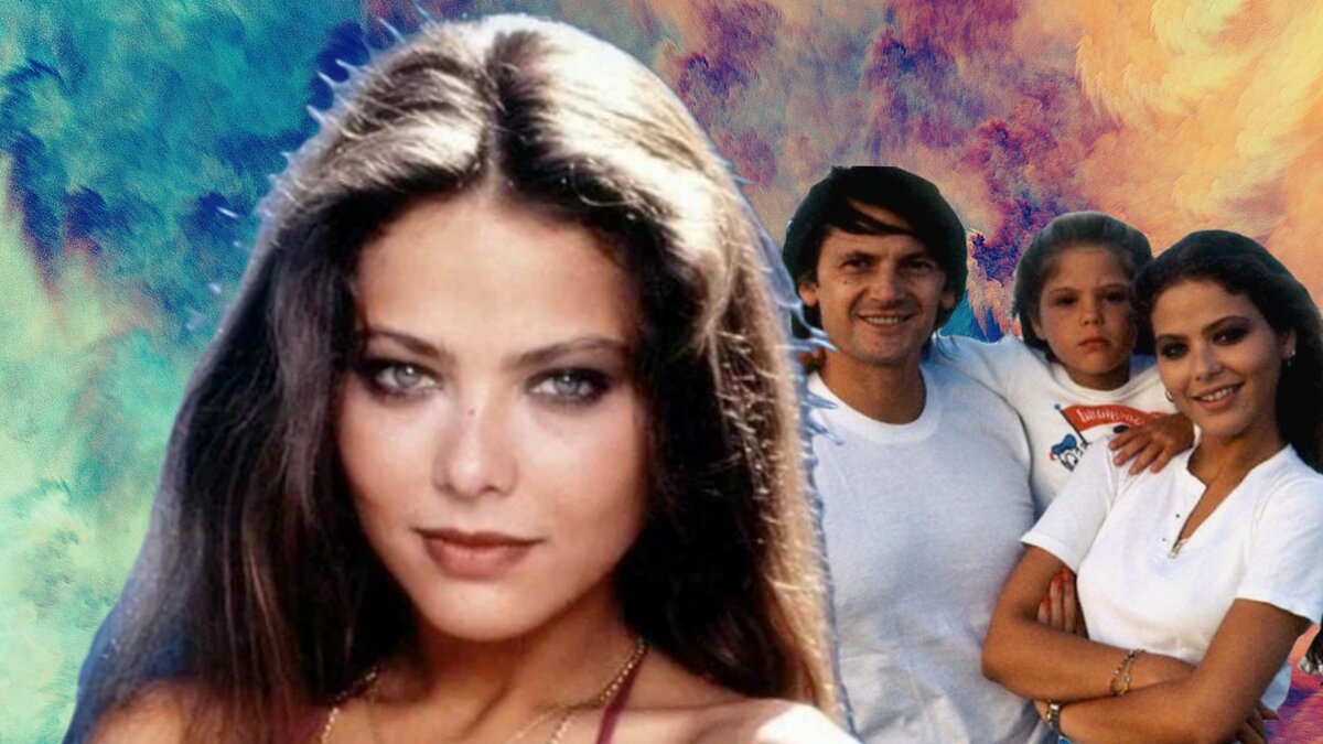 Орнелла Мути и Федерико Факенетти с сыном