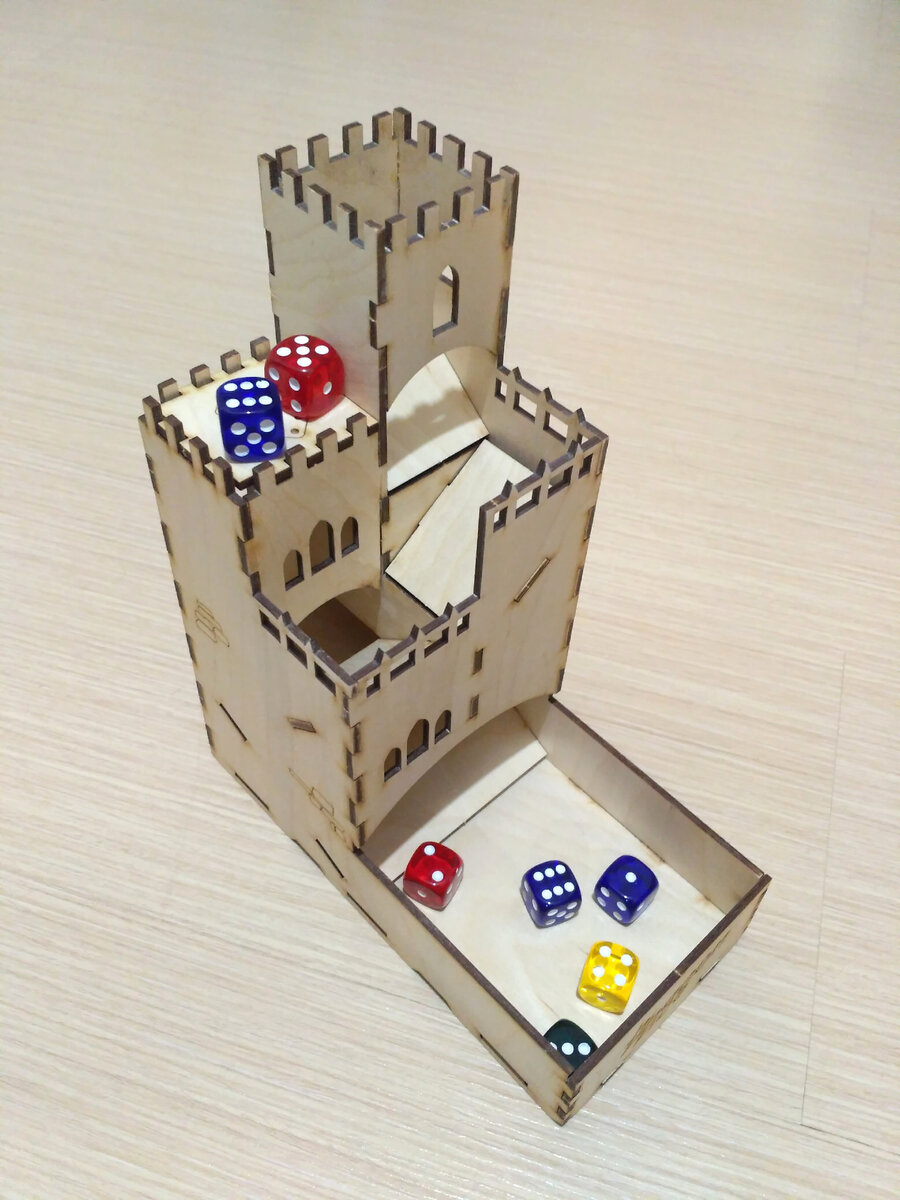 "Башня для кубов из листовой фанеры" Источник: Яндекс.Каритнки"