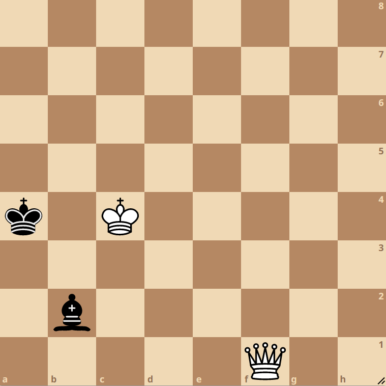 Ход белых. Эжен Фербер (Eugene Ferber), 1899