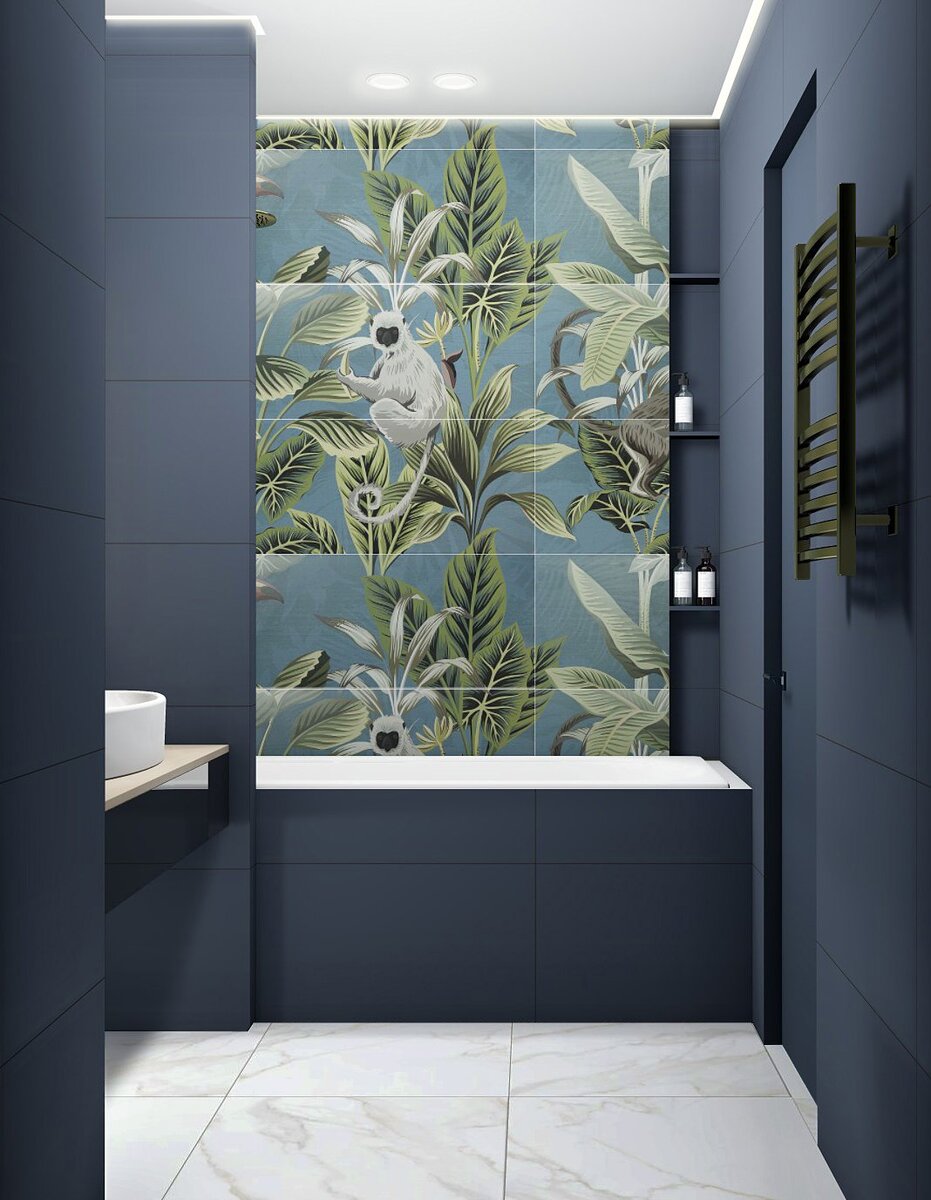 Современный морской интерьер не пытается обмануть: «мы находимся на море», а создаёт атмосферу для ощущения «как на курорте, только дома»