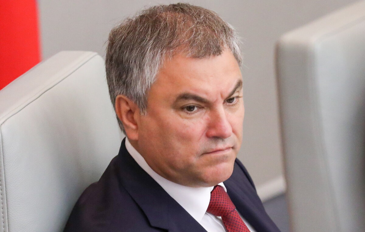    Спикер Госдумы РФ Вячеслав Володин  Пресс-служба Госдумы РФ/ТАСС
