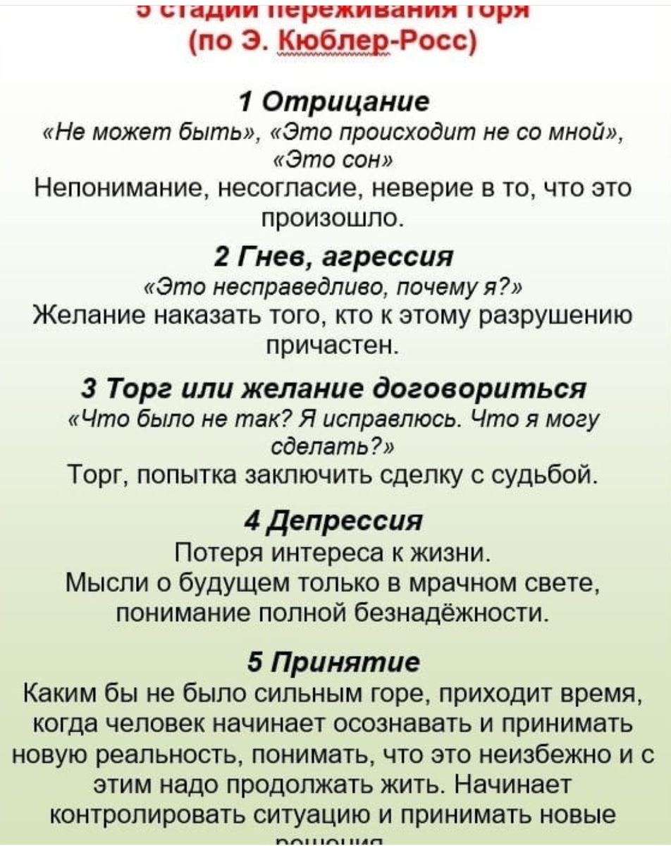 Особенности переживания горя. Стадии переживания. Стадии переживания потери. Этапы переживания горя. Стадии принятия утраты близкого человека.