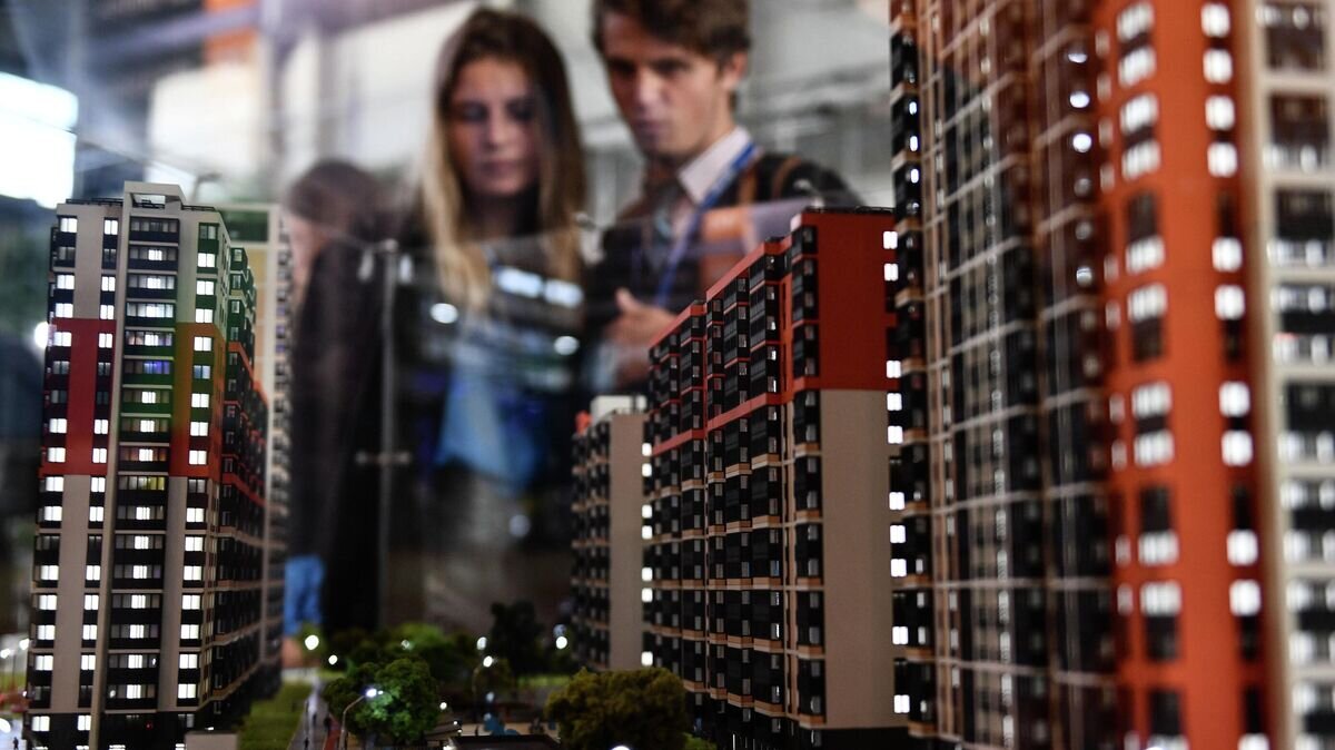    Макеты домов© РИА Новости / Павел Лисицын