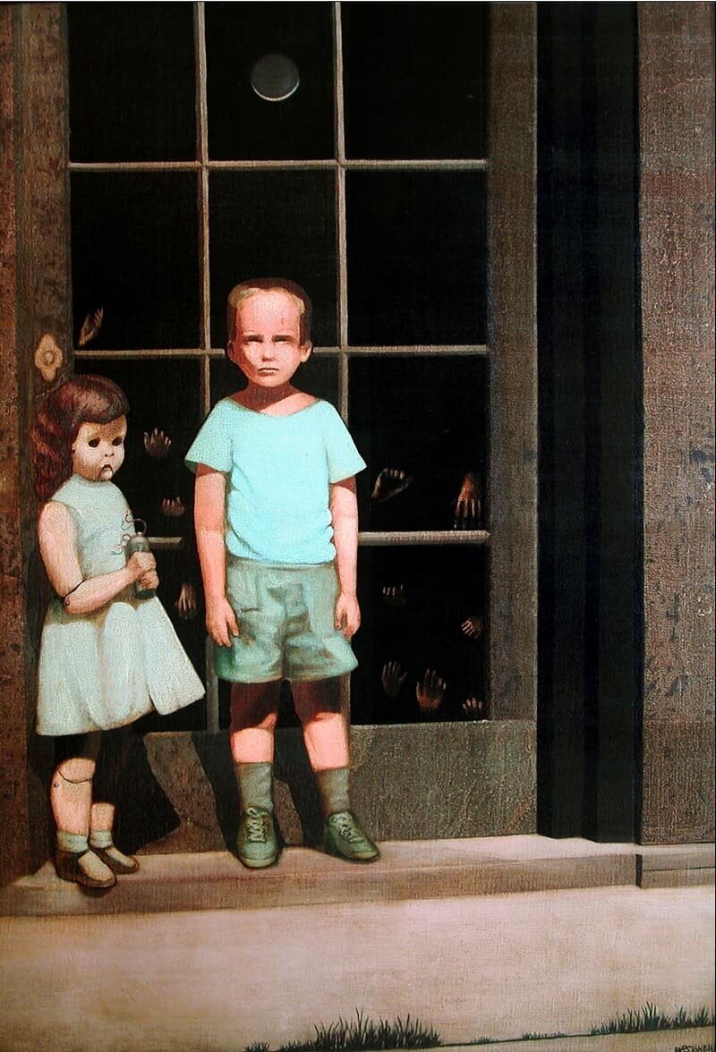 Билл Стоунхэм «Руки сопротивляются ему», 1972 год
Местонахождение: Частная коллекция