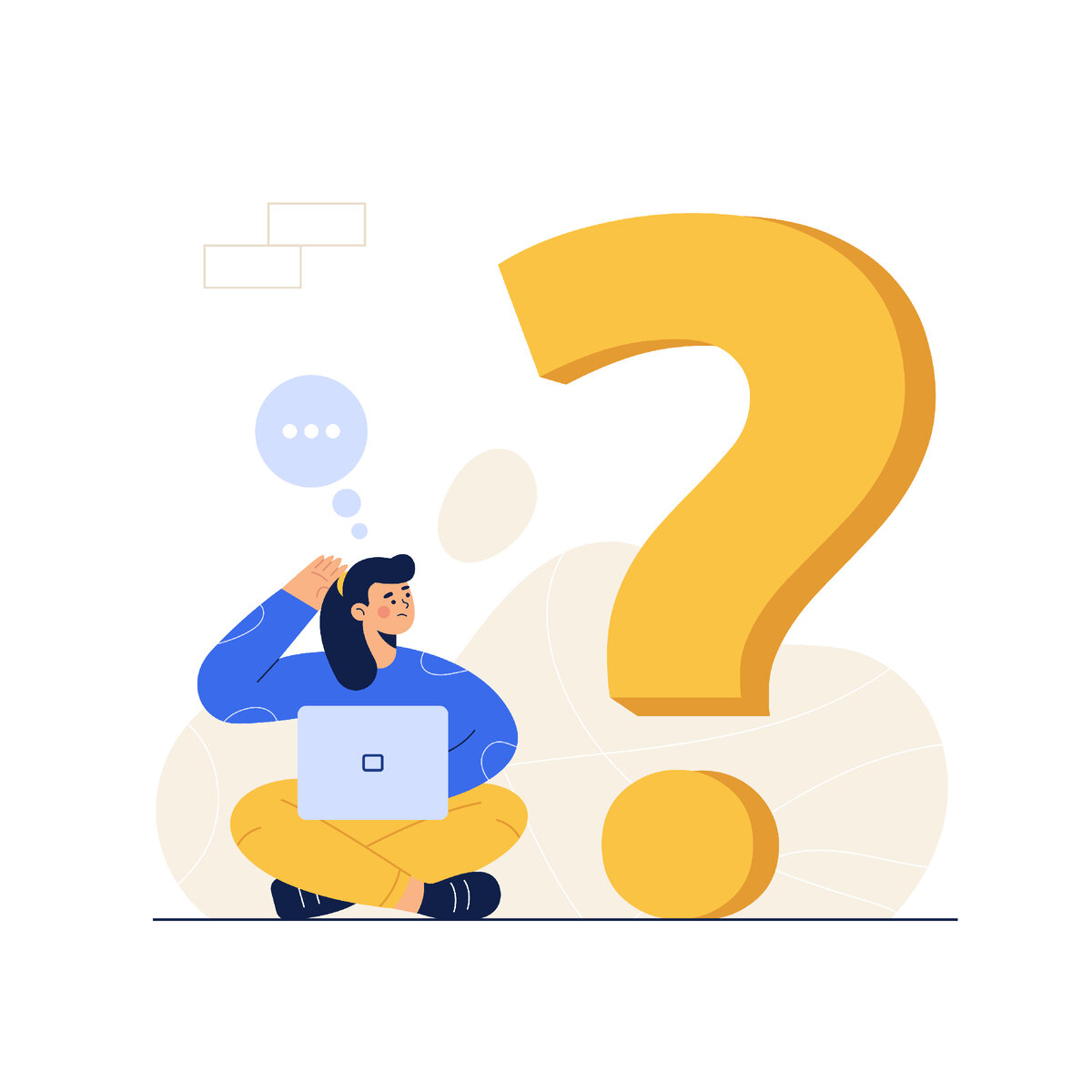 <a href="https://ru.freepik.com/free-vector/thoughtful-woman-with-laptop-looking-at-big-question-mark_13330330.htm#query=%D0%B2%D0%BE%D0%BF%D1%80%D0%BE%D1%81%D1%8B&position=0&from_view=search&track=sph">Изображение от jcomp</a> на Freepik