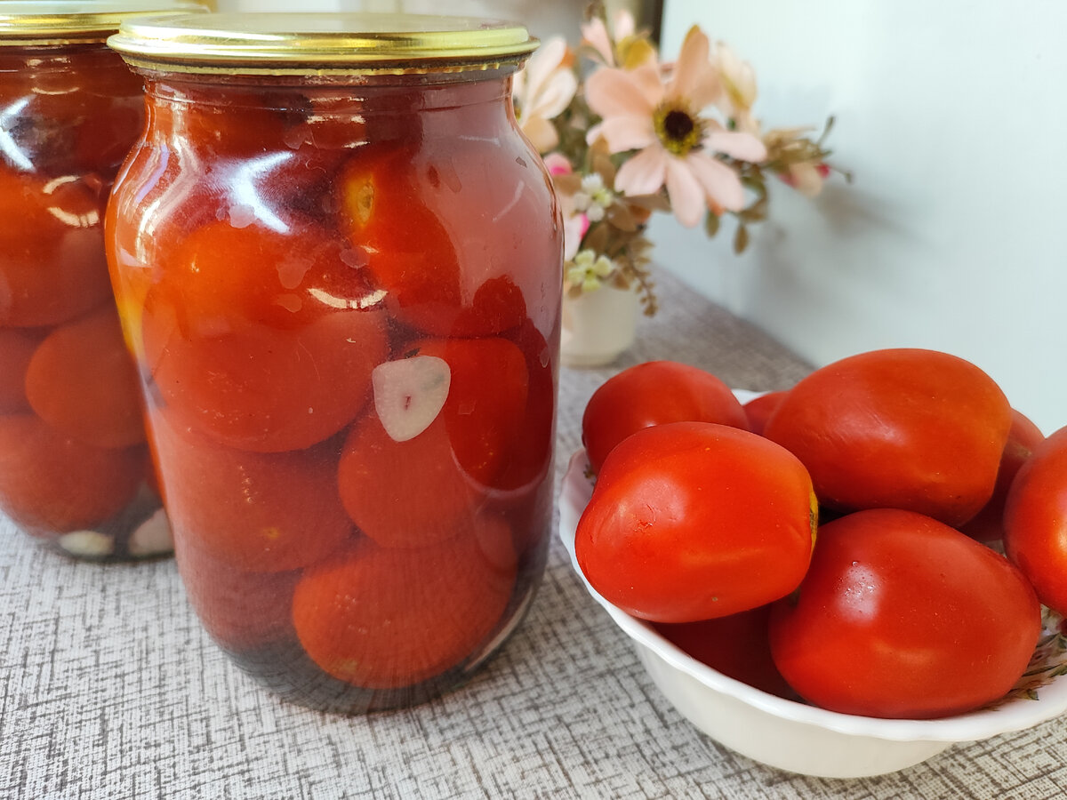 Помидоры по-итальянски с базиликом на зиму | Готовим вкусно дома/  Кулинария/ Рецепты | Дзен