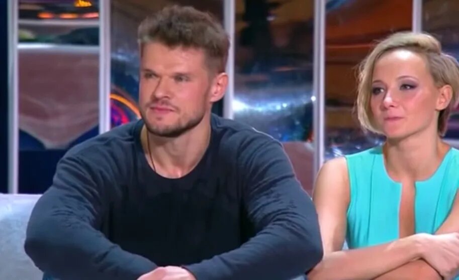 Оксана Домнина и Владимир Яглыч, кадр из шоу