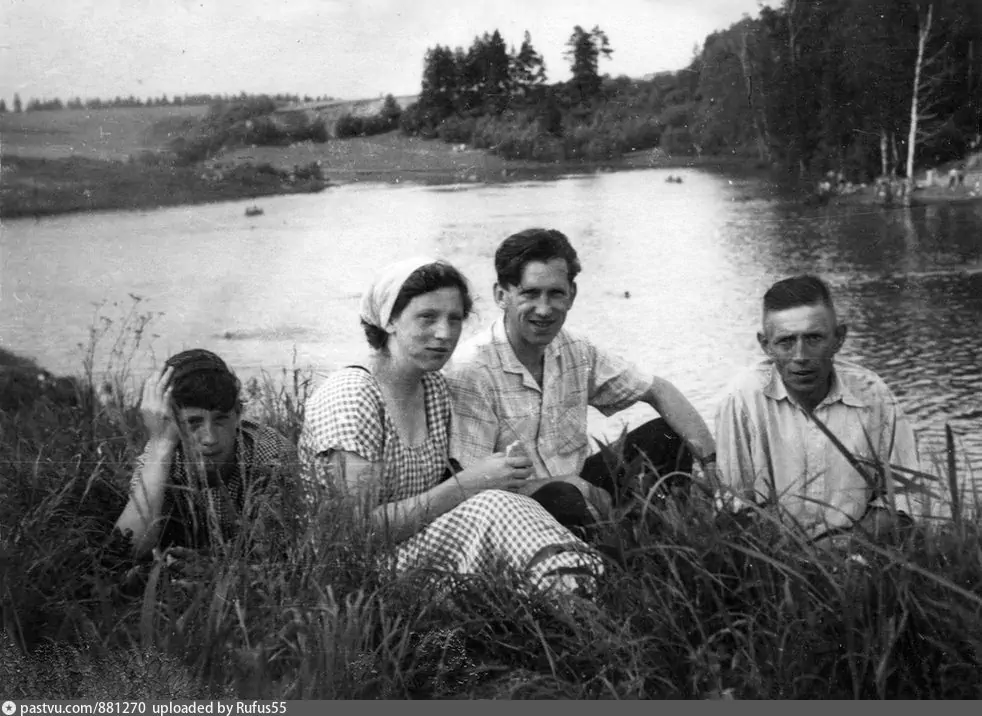 1958-1961 год. На западном берегу пруда, со стороны деревни Назарьево. Фото Rufus55/Pastvu.com