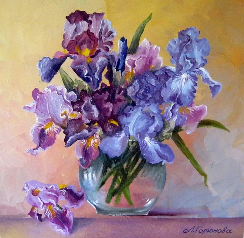 Радуга на лепестках. Ирисы в живописи | Краюшкина. Поэзия. Живопись. | Дзен