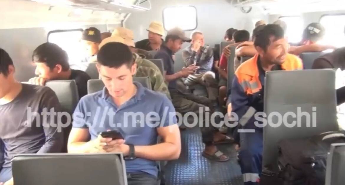 ФОТО: СКРИН ВИДЕО/ПОЛИЦИЯ СОЧИ