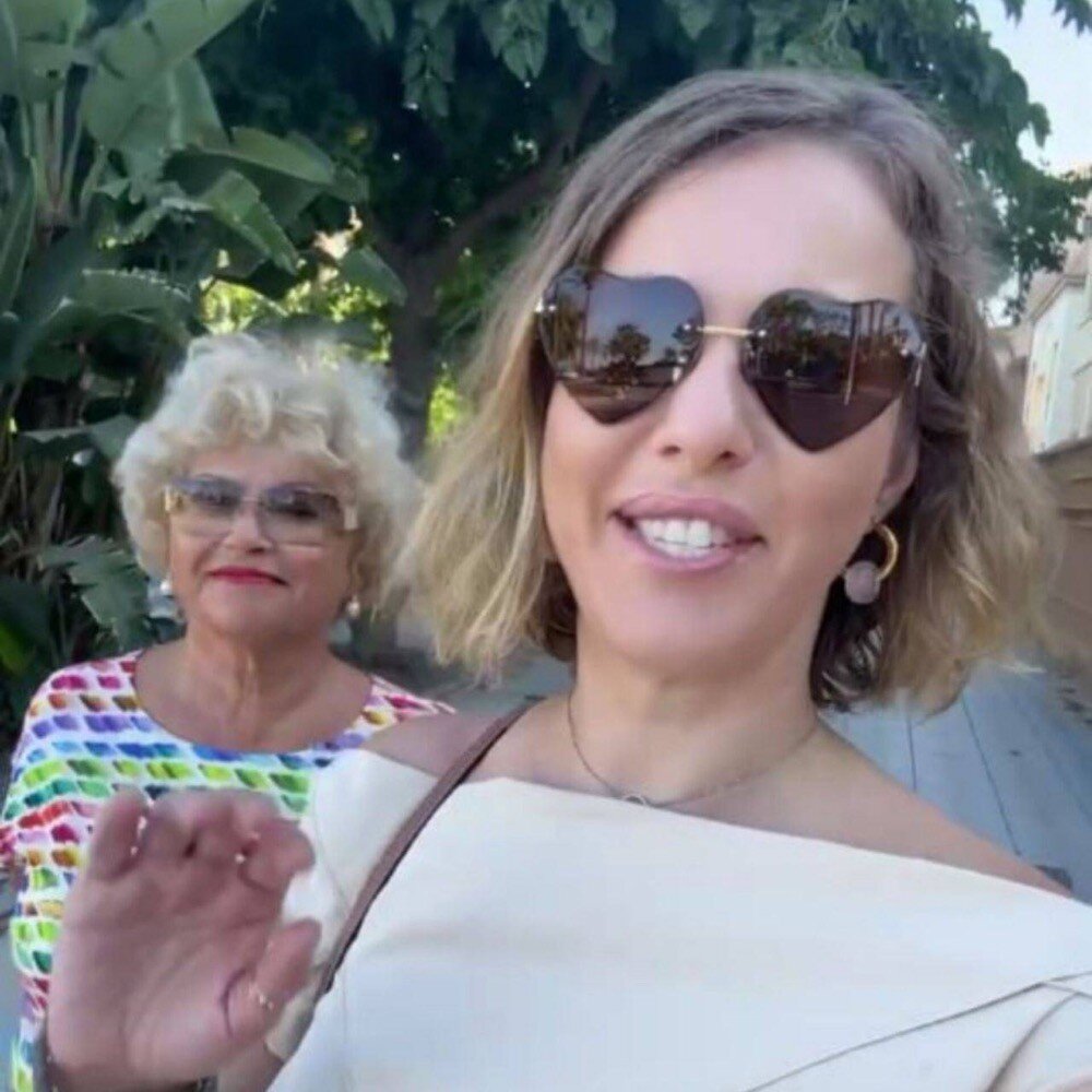 Нарусова в Марбелье. Из интернета.
