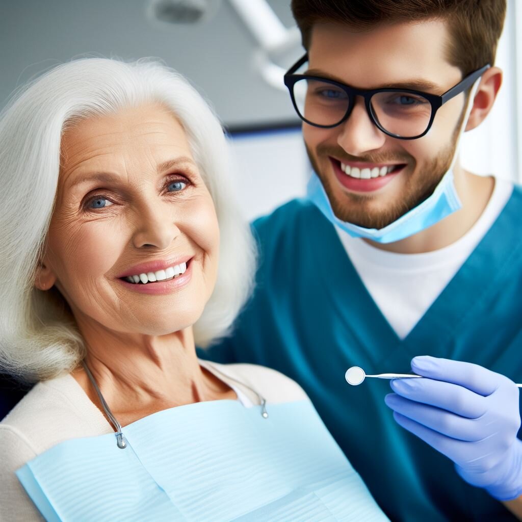 Осмотр пациента после лечения