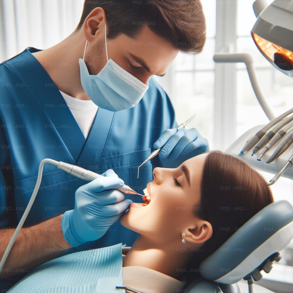 Осмотр стоматологом