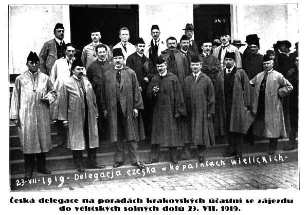 Чешская делегация в Величке во время переговоров в Кракове по поводу чехословацко-польского спора о Тешинской Силезии в 1918–1920 годах. / commons.wikimedia.org