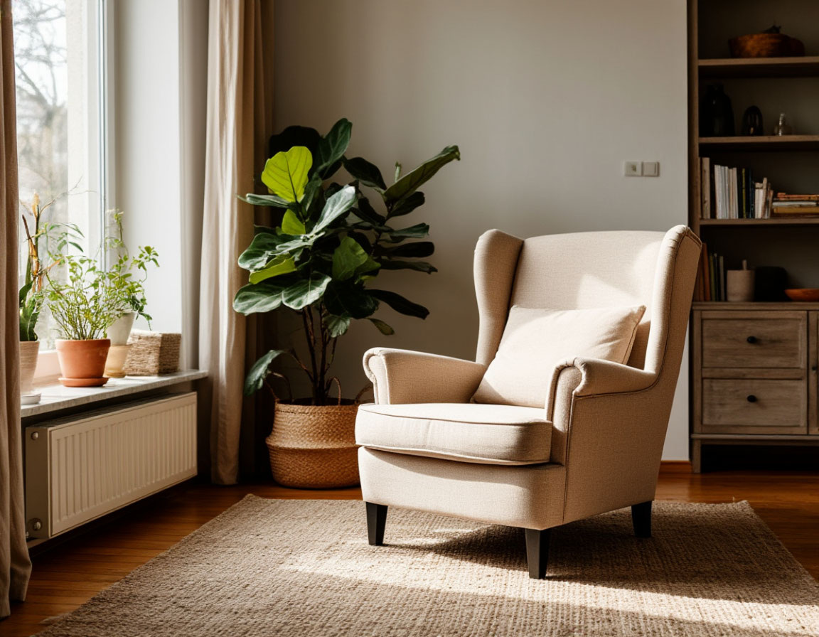 "Побудьте в тишине" — фото сгенерированное AI