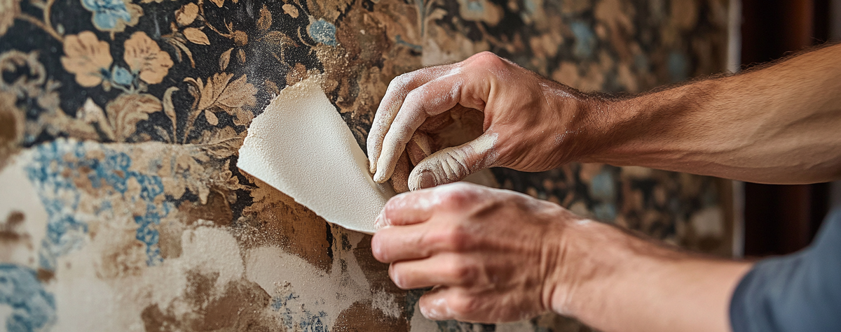 Снять старые обои: пошаговая инструкция