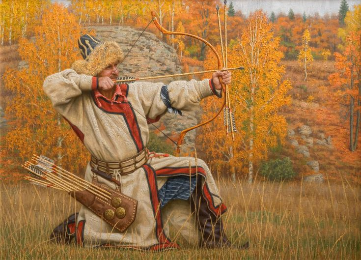 "Башкир"Заслуженный  художник Башкирии Рашит Хабиров. (rah.ru)