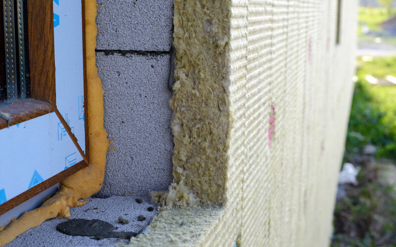 Толщина стен из газобетона с утеплением