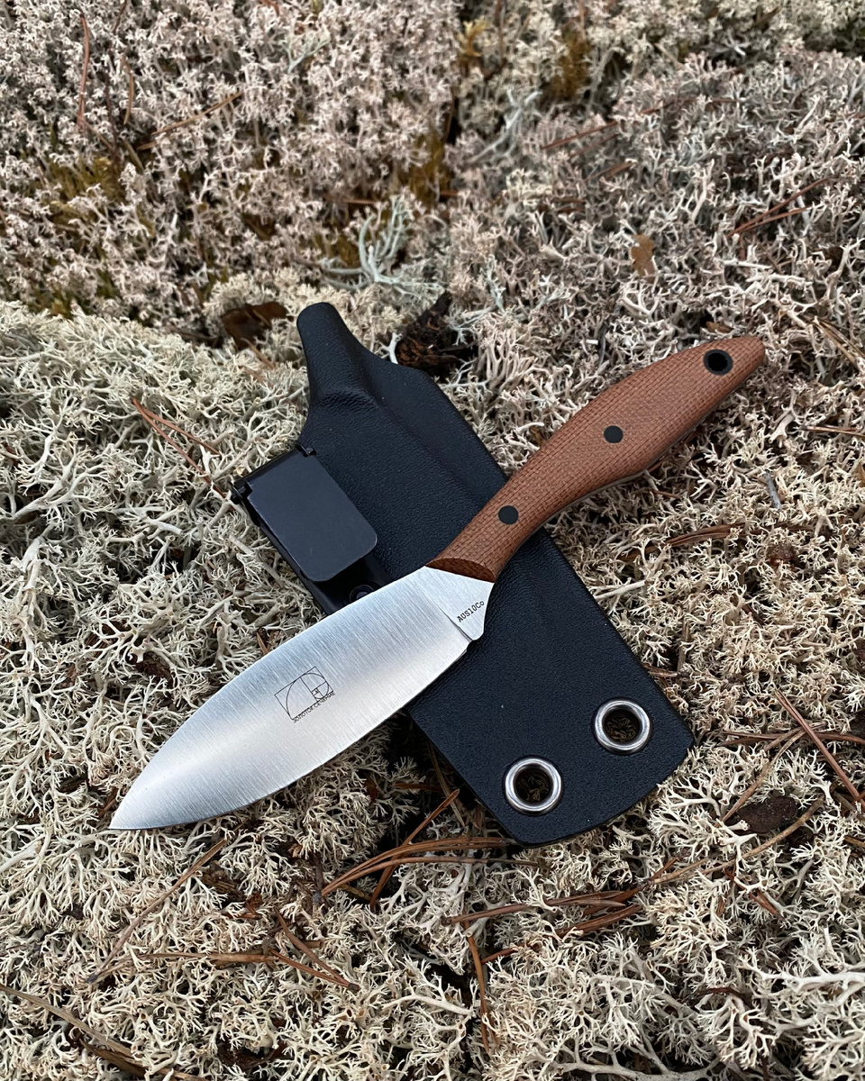 «Канадский поясной нож MINI” от мастерской «Золотое Сечение»