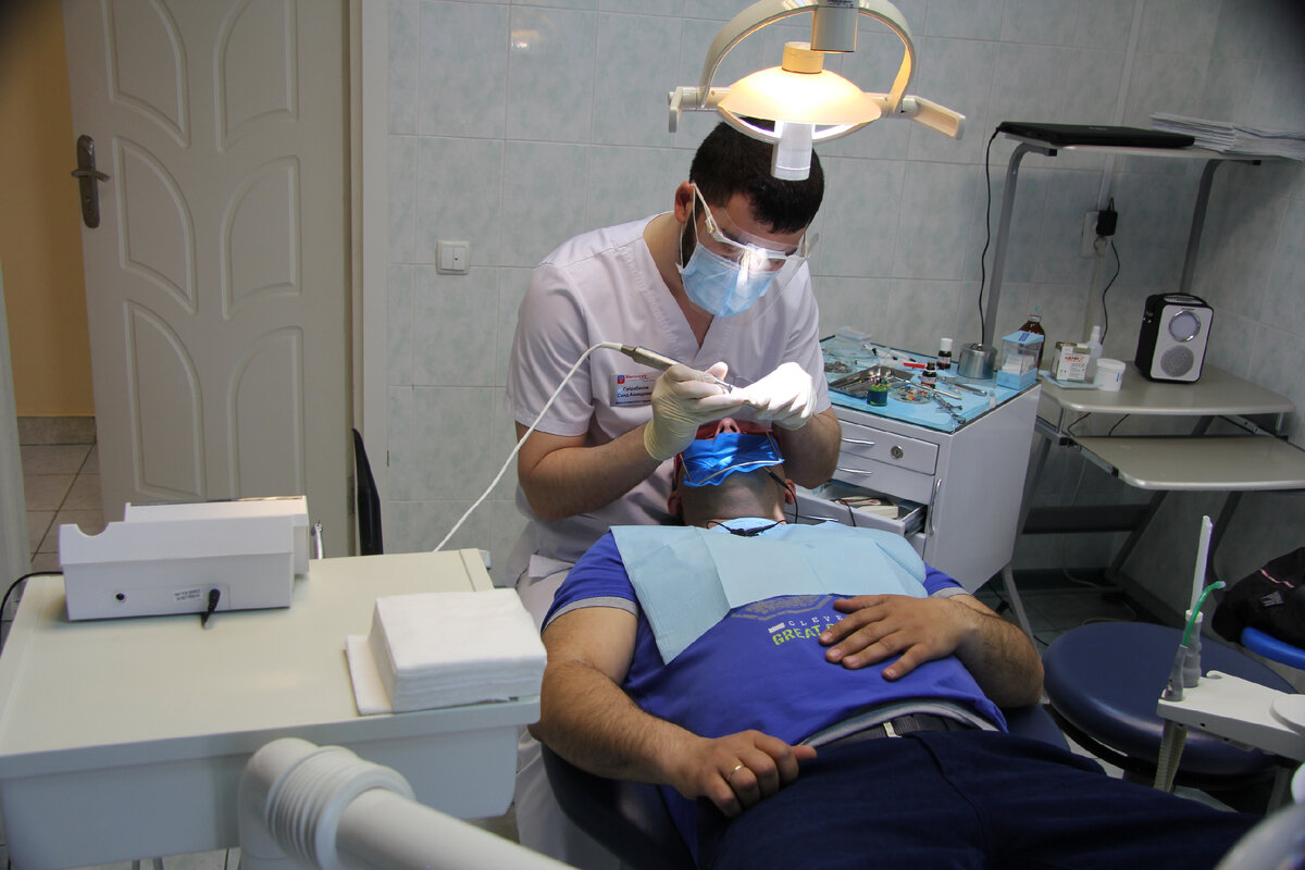 В кабинете стоматолога