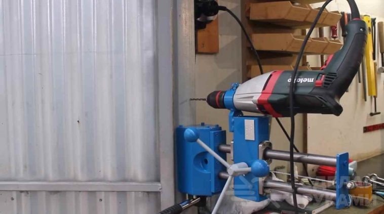 Сверлильный станок(станина) с магнитным креплением. Листаем далее>>