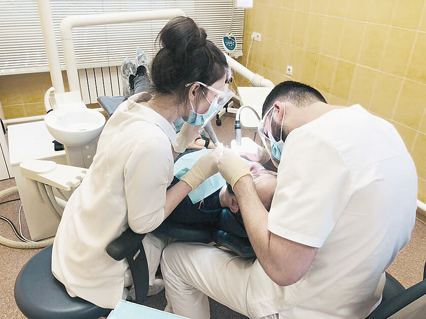 Осмотр пациента