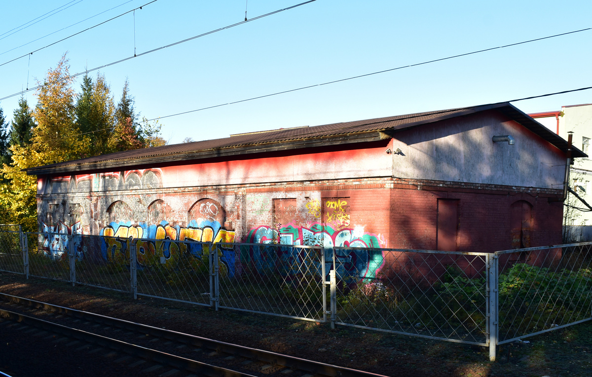 То, что осталось от здания вокзала