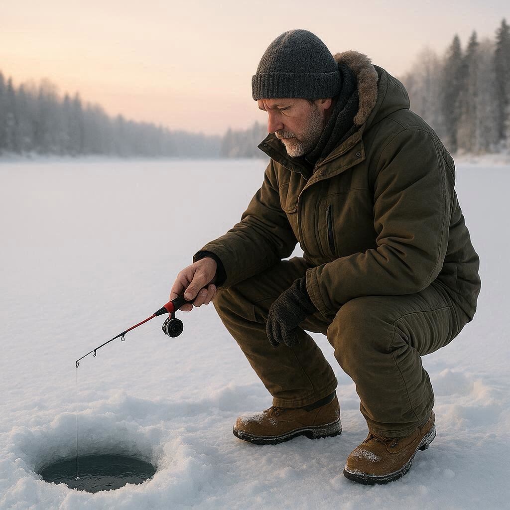 Отвесное блеснение — один из самых эффективных способов зимней ловли хищника. 🎣