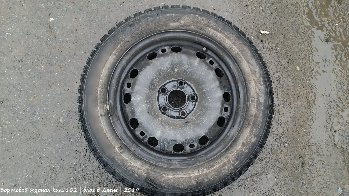 Стальной штампованный диск 6Jx15 ET15. Автор фотографии kua1102