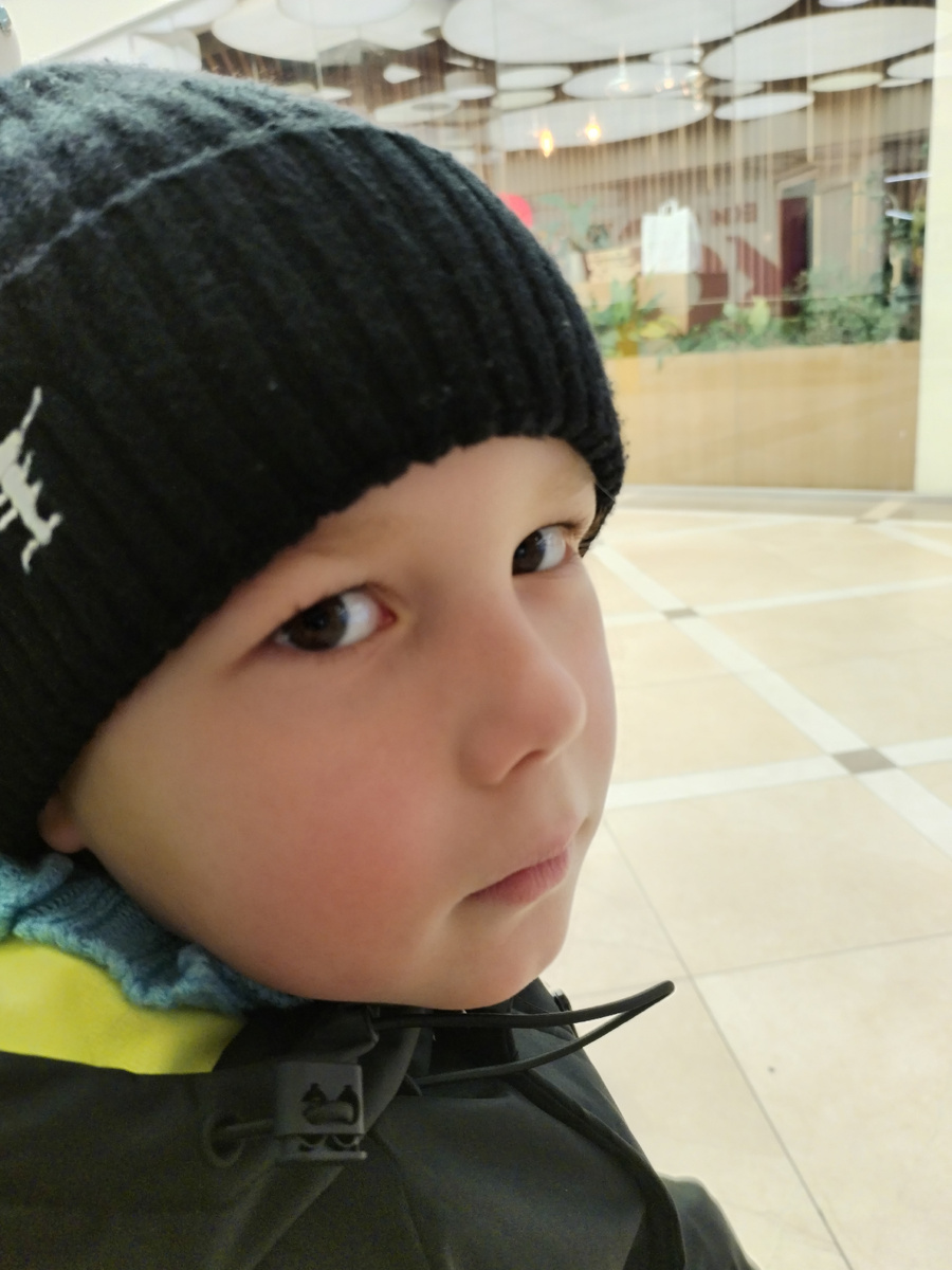 На фото Матвей