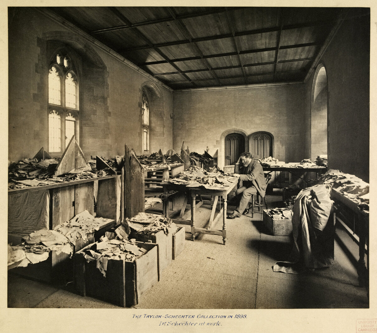 Архив Каирской Генизы в  конце XIX века