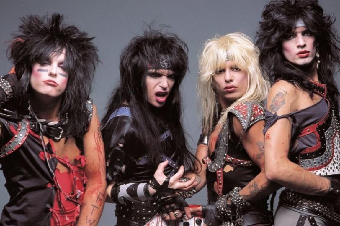 Mötley Crüe. Фото из открытых источников