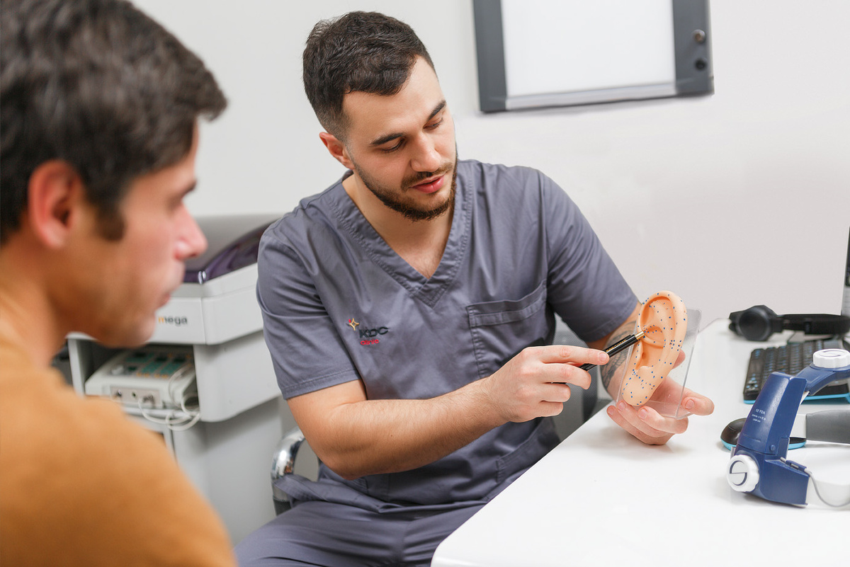 Консультация ЛОР врача по заболеванию уха и нарушению слуха