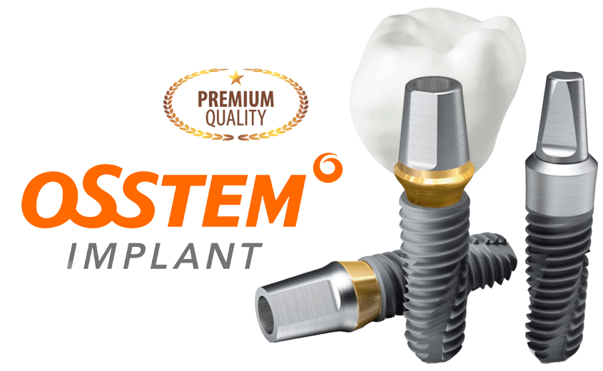 Надежные импланты с гарантией от производителя.