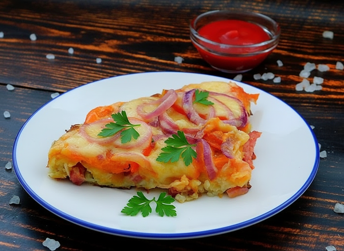 Фото картофельной пиццы