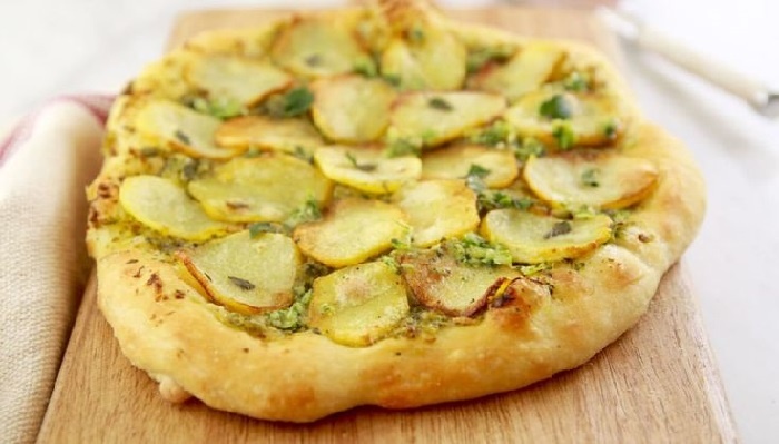 Фото картофельной пиццы