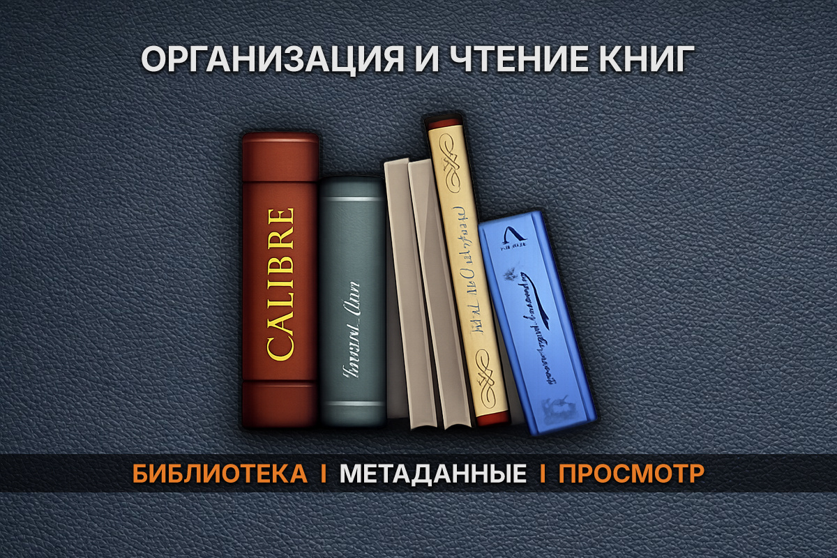 Calibre - управление электронной библиотекой