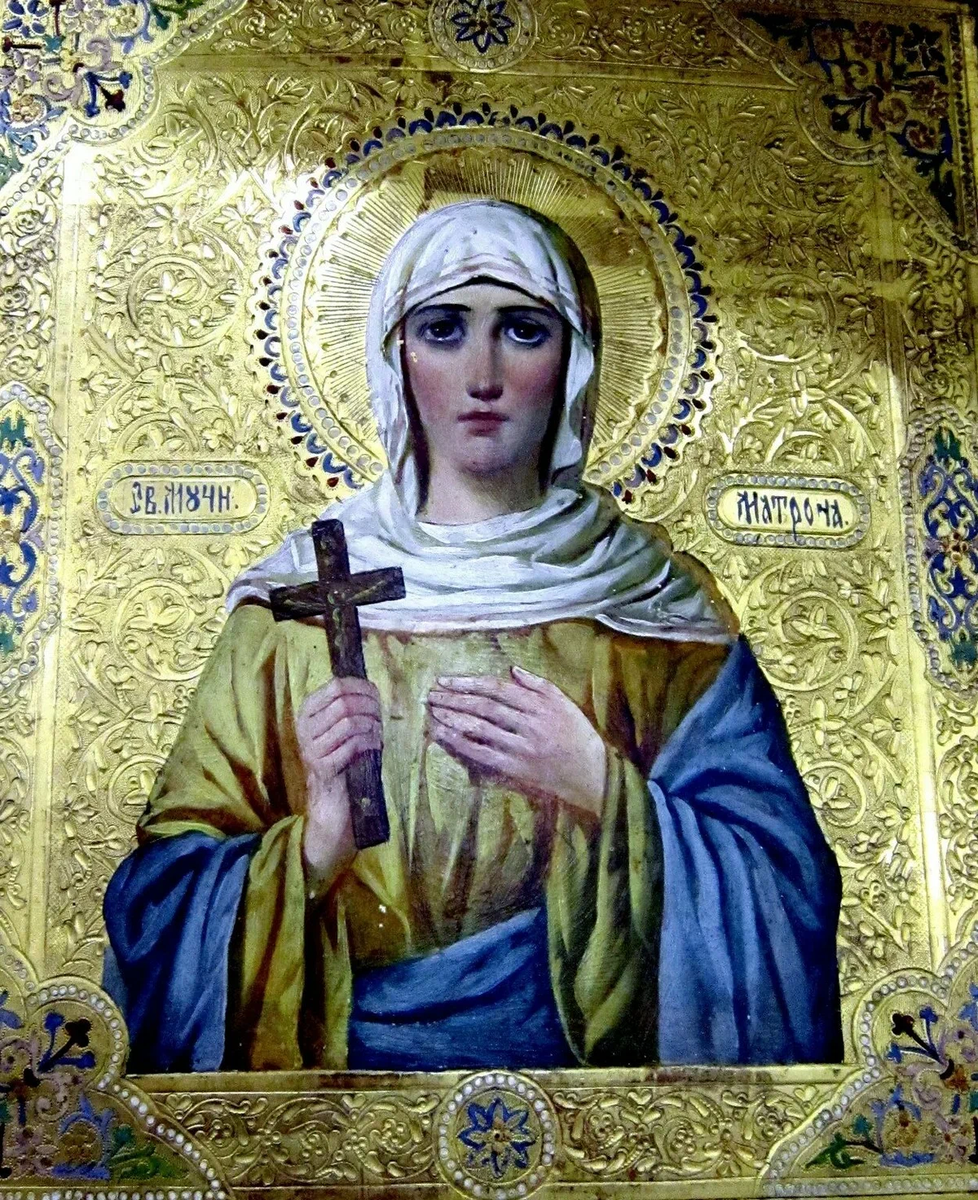 Святая мученица Матрона Солунская