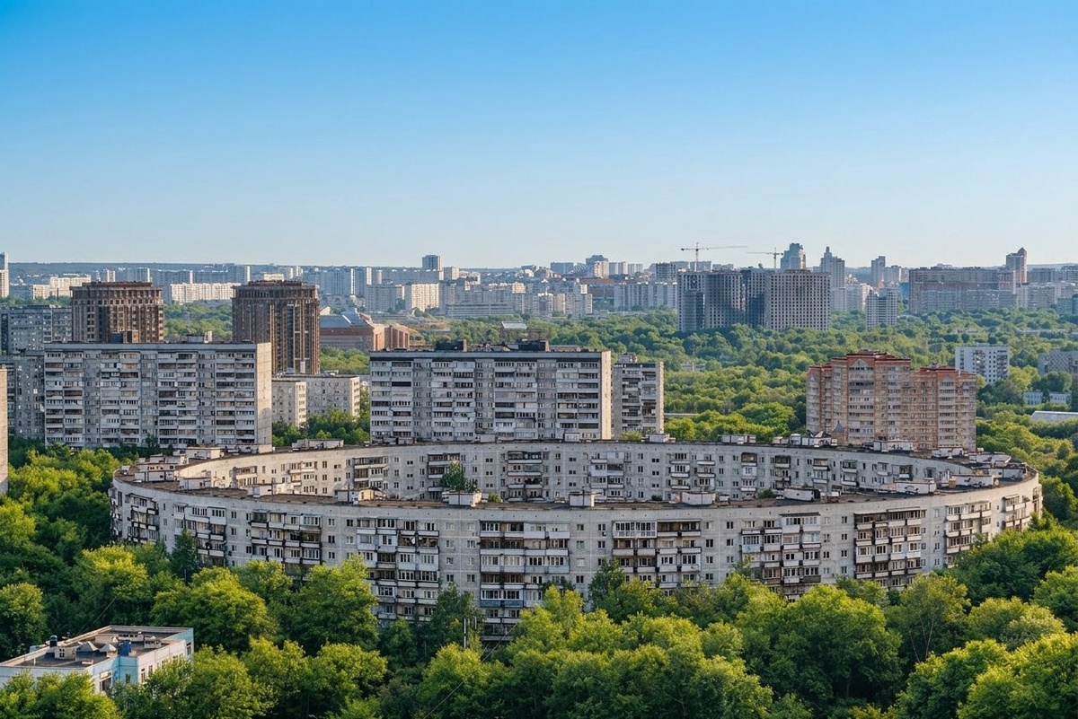 Нежинская улица, дом 13. Обыкновенный дом, только круглый. Фото: Мир квартир