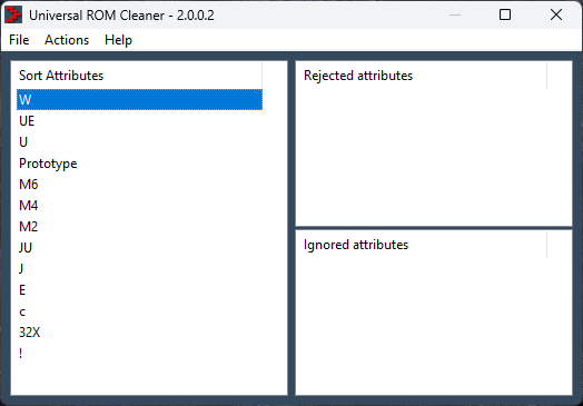 Внешний вид Universal ROM Cleaner