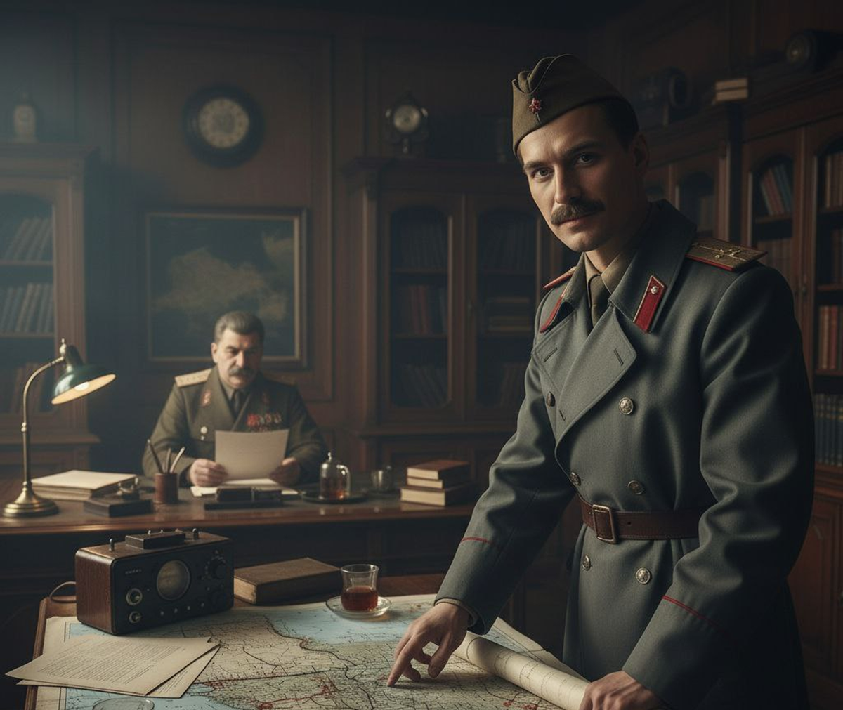 Фото: попаданец советует как поступить Иосифу Виссарионовичу