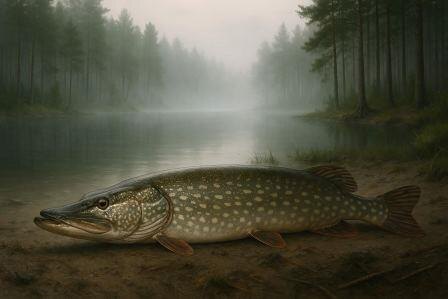 Щука — главный хищник большинства озёр страны