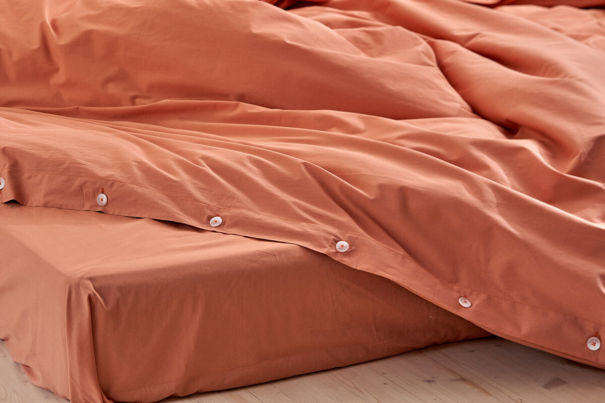 Комплект постельного белья "URBAN", терракотовый